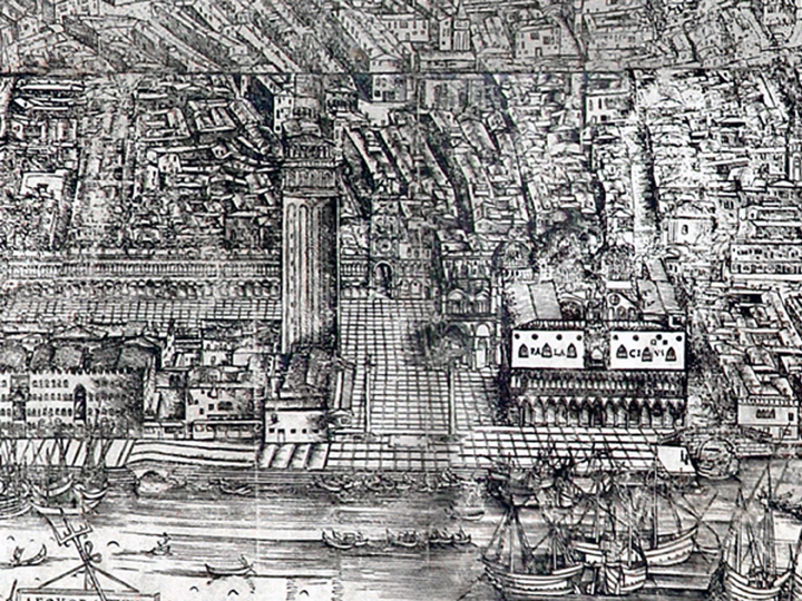 La veduta di Venezia